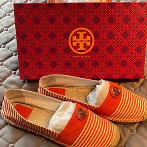 Tory Burch beacher striped espadrille